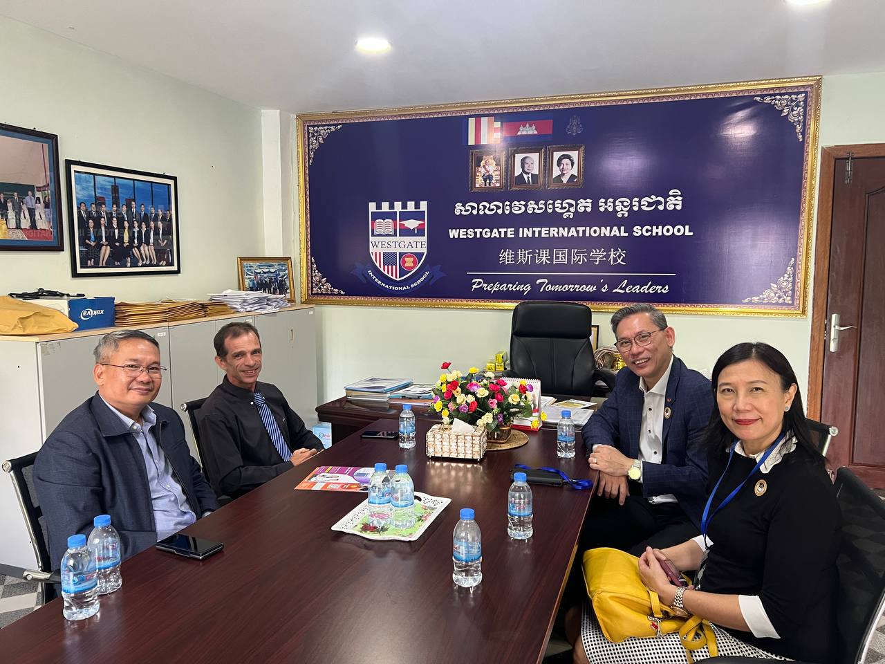 EAMU visit Westgate International School